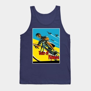 Tour of Flanders Bicycle Racing Print Tank Top